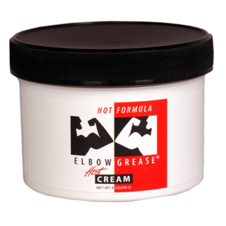 ELBOW GREASE, Hot Cream, 9 oz / 255 g - Lubricants