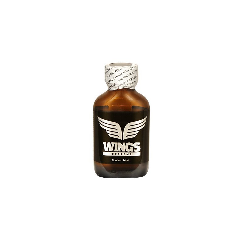 Wings Black Extreme 24ml - POPPERS