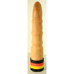 Rimming Vibrator Duo Lover with Lickfunction, Vinyl, Flesh, 24 cm (9,5 in), Ø 4,7 cm (1,9 in) - TOYS