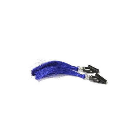 HIDDEN DESIRE Nipple Clamps "Cougar", Blue, 12,5 cm (4,92 in) - TOYS