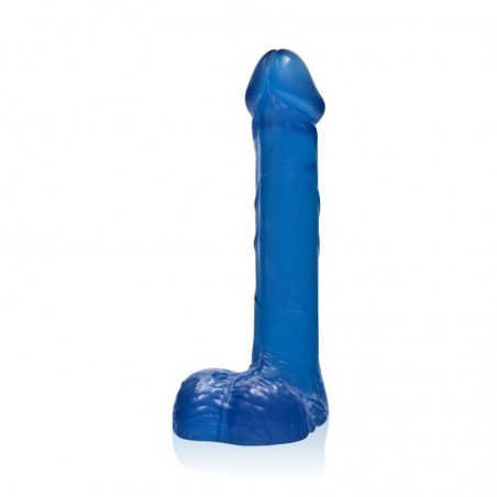 SI IGNITE Cock with Balls, 20 cm (8 in), Blue - TOYS