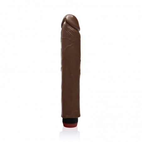 SI IGNITE Cock with Vibration, 26 cm (10 in), Brown - TOYS