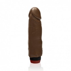 SI IGNITE Cock with Vibration, 18 cm (7 in), Brown - TOYS