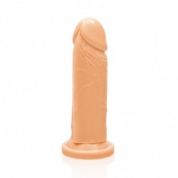 SI IGNITE Cock Dong with Suction, Vinyl, Flesh, 15 cm (6 in) - TOYS