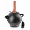 King Cock Vibrating Mini Sex Ball, PVC, Flesh, 20 cm (8 in), Ø 5,2 cm (2,0 in) - TOYS