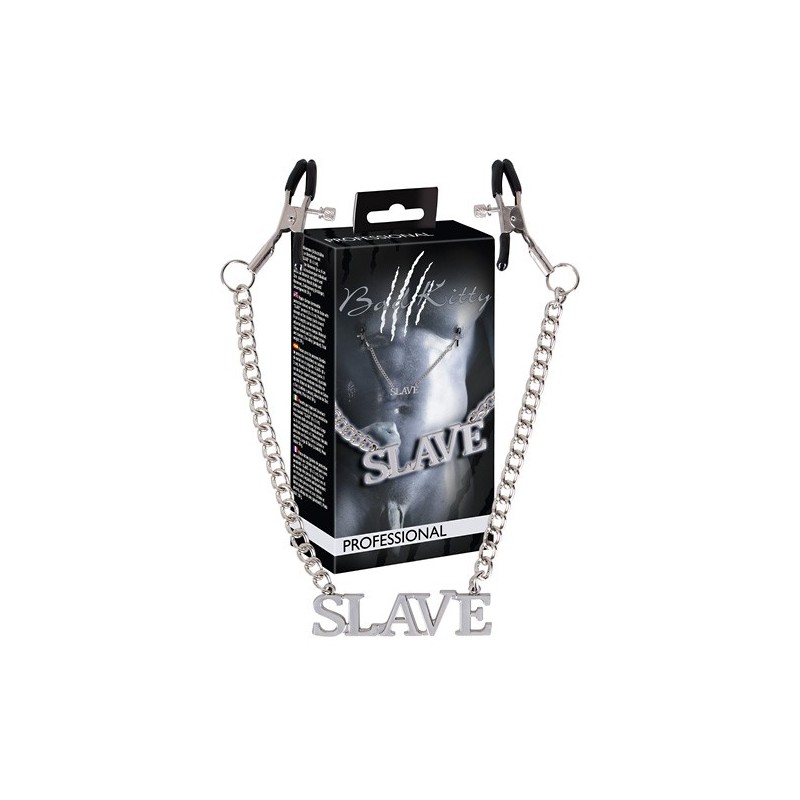 Bad Kitty Slave Kette mit Klemmen - TOYS