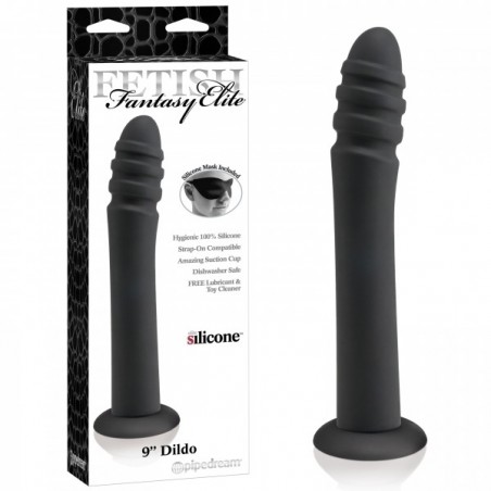 Fetish Fantasy Elite, Dildo, 23 cm (9 in), Black - TOYS