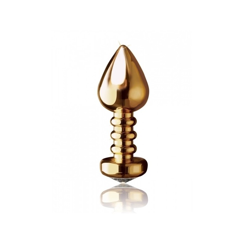 Fetish Fantasy Gold, Luv Anal Plug, Aluminium, Gold, 8 cm (3,25 in) - TOYS