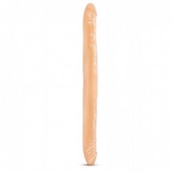 Blush b yours 16inch Double Dong Tucker, PVC, Flesh, 42 cm (16,5 in), Ø 3,8 cm (1,5 in) - TOYS