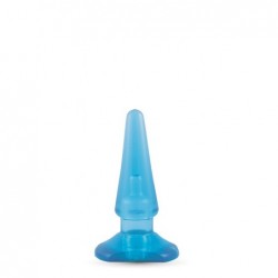 Blush b yours Basic Anal Plug, Blue, 10 cm (3,5 in), Ø 3,1 (1,2 in) - TOYS