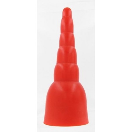 ALL RED Butt Plug, ABR18, Vinyl, 32 cm (12,5 in) - TOYS