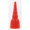 ALL RED Butt Plug, ABR18, Vinyl, 32 cm (12,5 in) - TOYS