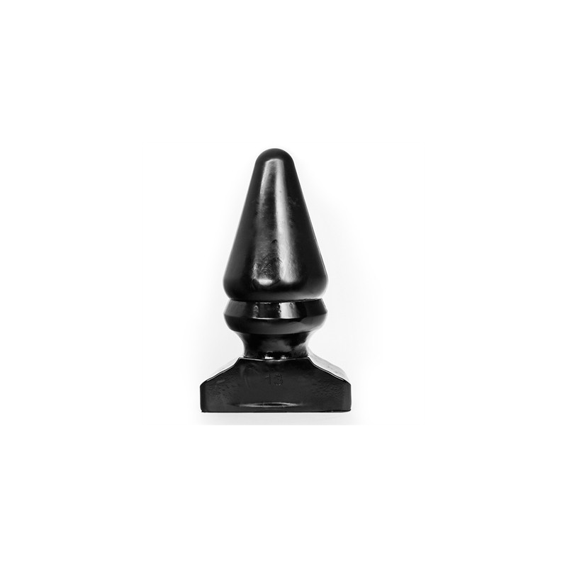 ALL BLACK Butt Plug AB84, Vinyl, Black, 28,5 cm (11 in) - TOYS