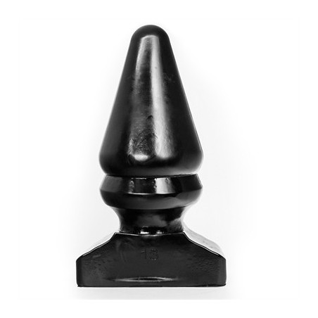 ALL BLACK Butt Plug AB84, Vinyl, Black, 28,5 cm (11 in) - TOYS