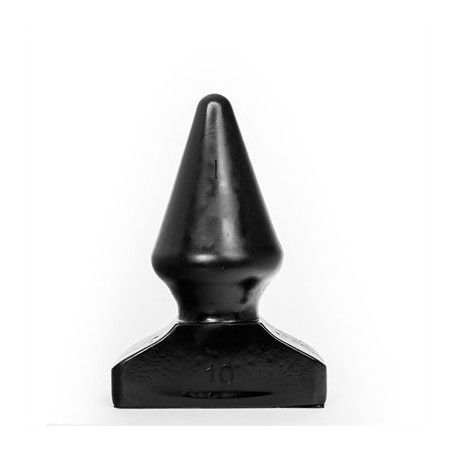 ALL BLACK Butt Plug AB81, Vinyl, Black, 20,5 cm (8 in) - TOYS