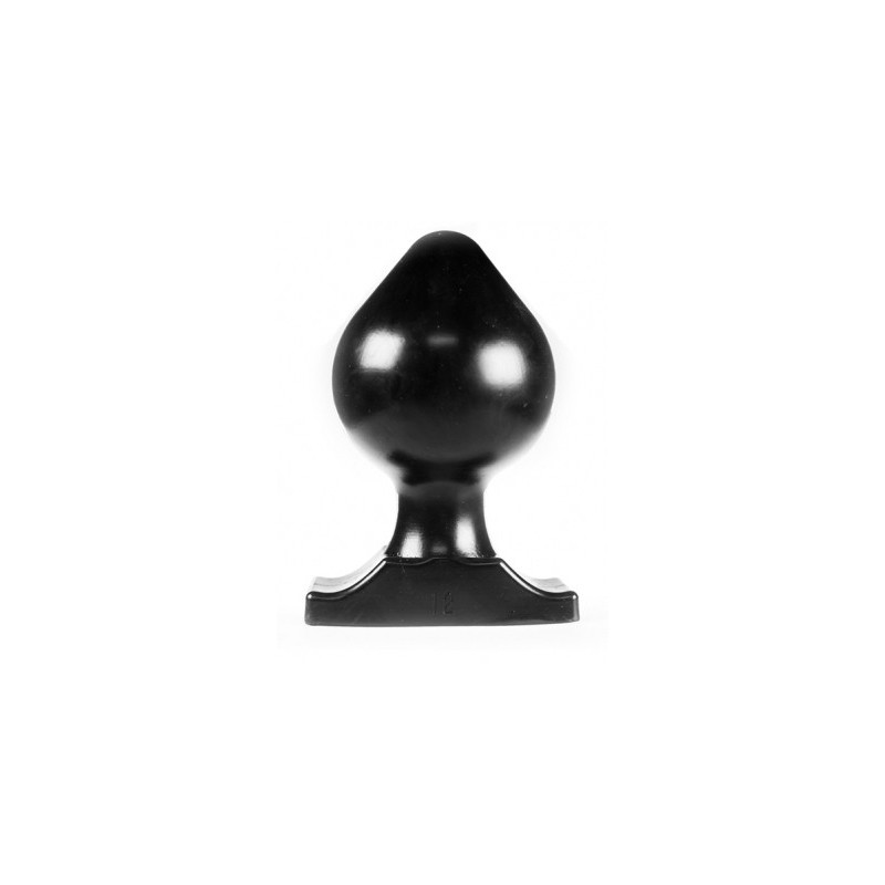 ALL BLACK Butt Plug AB76, Vinyl, Black, 22,5 cm (8,75 in) - TOYS