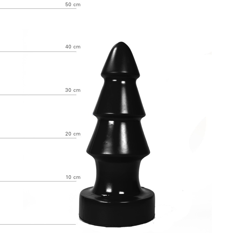 ALL BLACK Plug, Vinyl, Black, 40 cm (15,7 in), Ø 14 cm (5,5 in) - TOYS