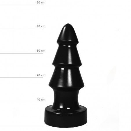 ALL BLACK Plug, Vinyl, Black, 40 cm (15,7 in), Ø 14 cm (5,5 in) - TOYS