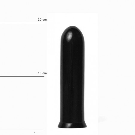 ALL BLACK Dong, Vinyl, Black, 19 cm (7,5 in), Ø 4,7 cm (1,8 in) - TOYS